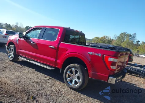 2022 Ford F-150 Lariat из США, поврежденный, VIN 1FTFW1E58NKD07852